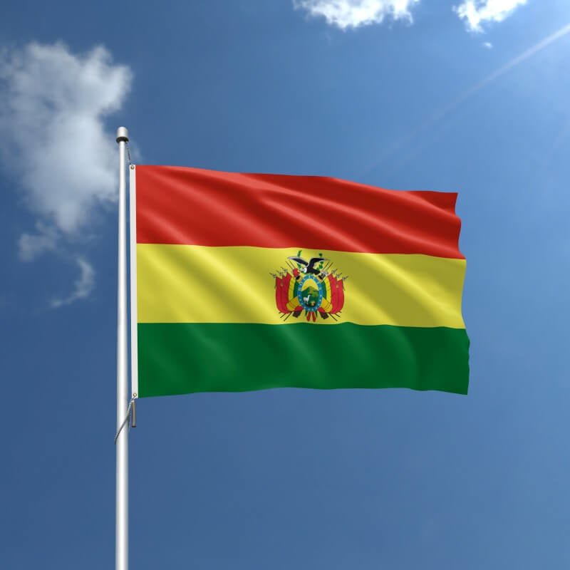 Bolivia Nylon Outdoor Flag - Action Flag
