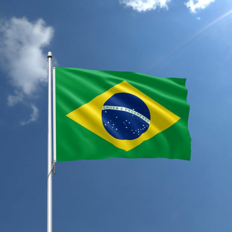 Brazil Nylon Outdoor Flag - Action Flag
