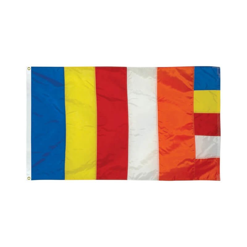 Buddhist Nylon Outdoor Flag. - Action Flag