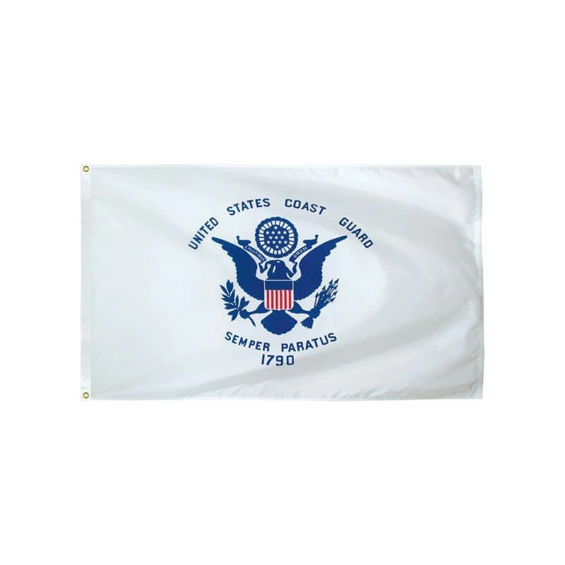 Coast Guard 2 - Ply Heavyweight PolyMax Outdoor Flag - Action Flag