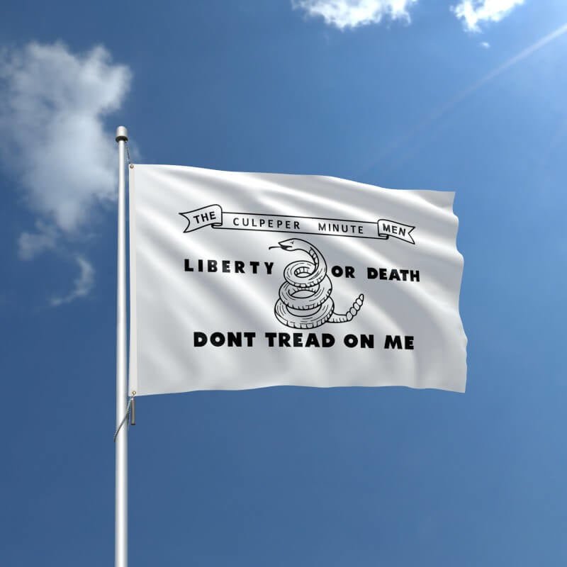 Culpeper Historical Outdoor Flag - 3' x 5' Nylon - Action Flag