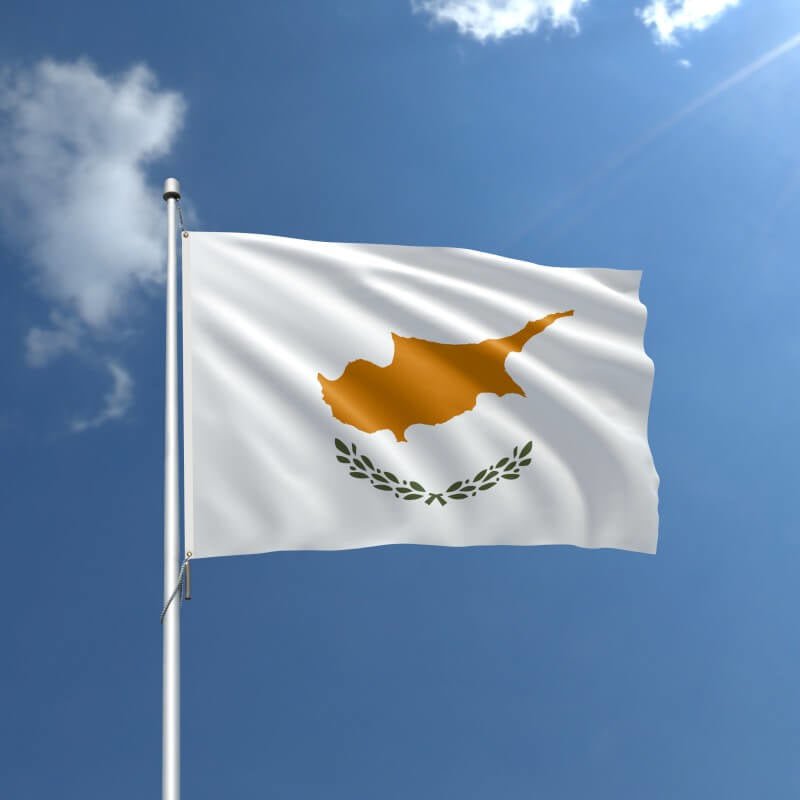 Cyprus Nylon Outdoor Flag - Action Flag
