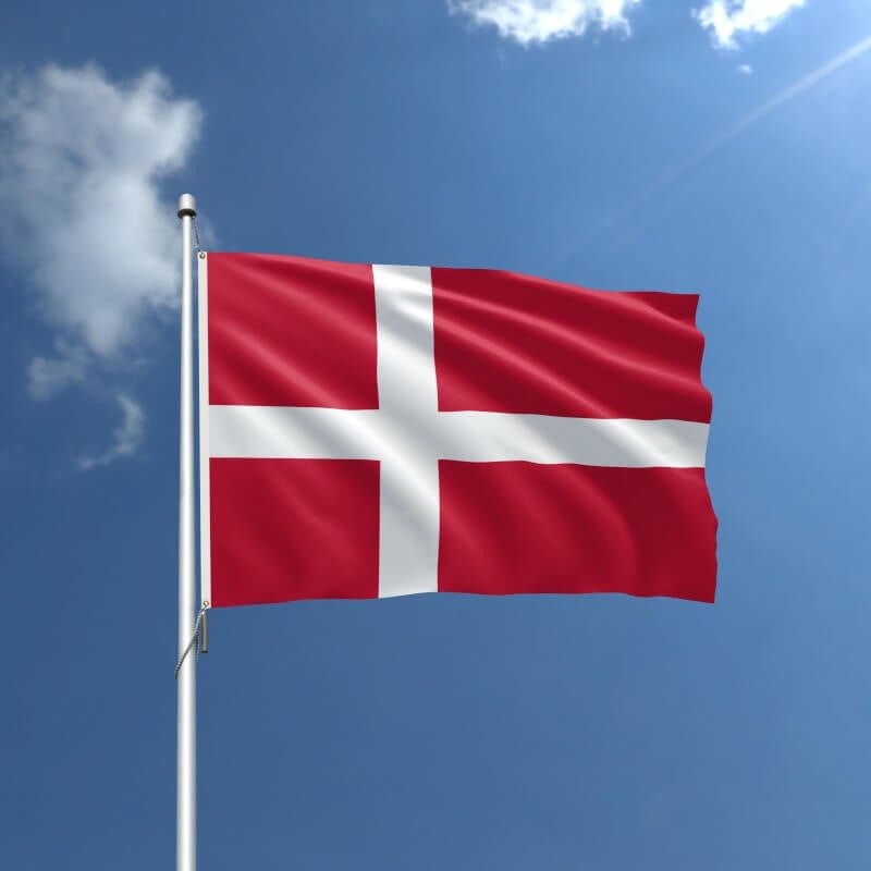Denmark Nylon Outdoor Flag - Action Flag