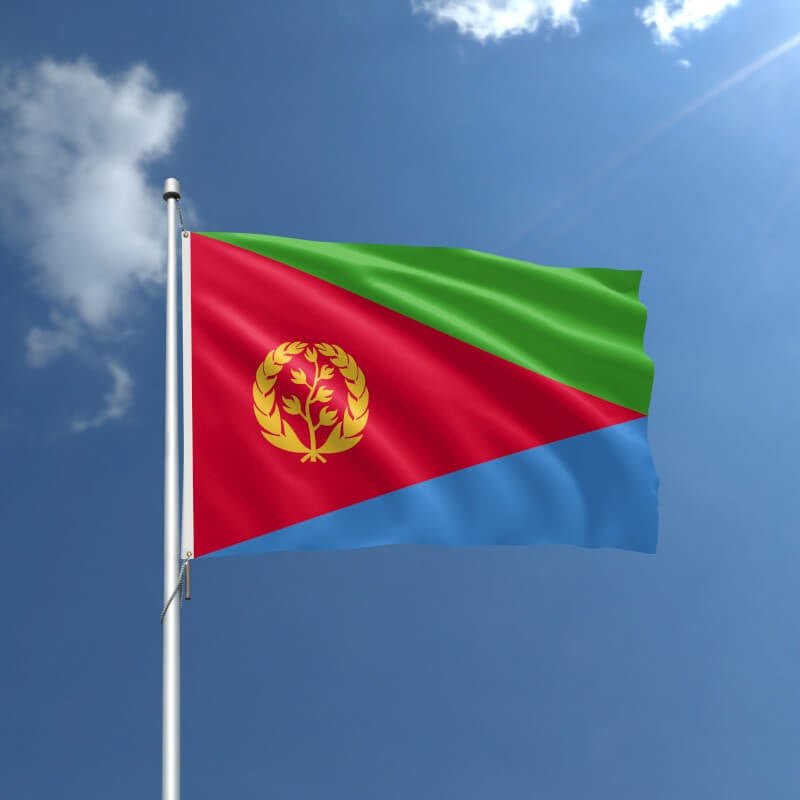 Eritrea Nylon Outdoor Flag - Action Flag