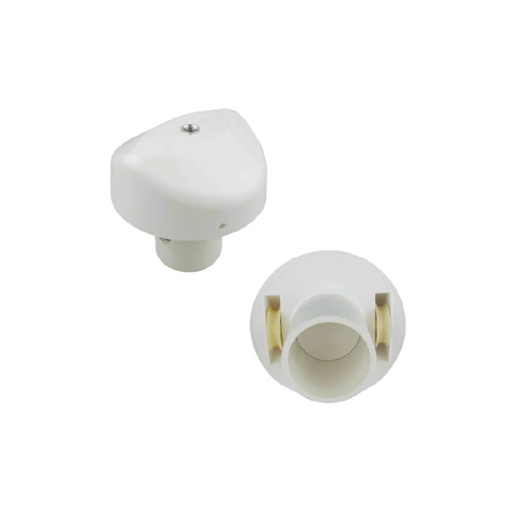 Fiberglass Slip Fit Internal Halyard Truck 1/2" Ornament Spindle - Action Flag