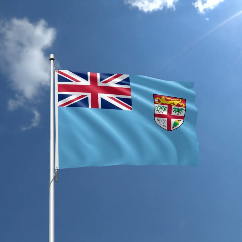 Fiji Nylon Outdoor Flag - Action Flag