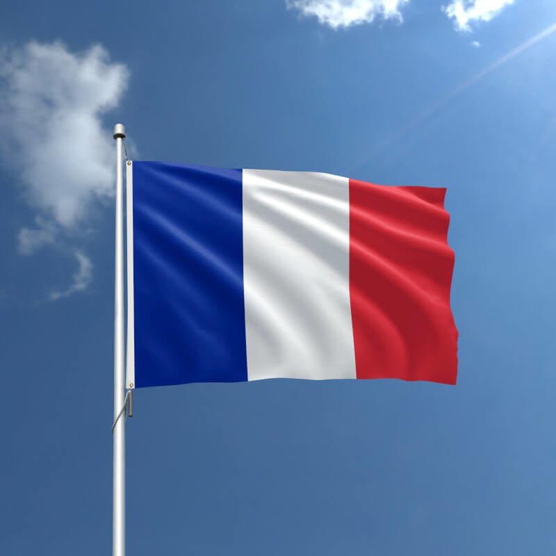 France Nylon Outdoor Flag - Action Flag