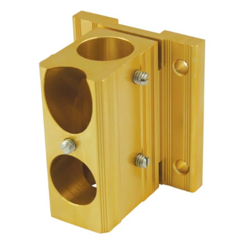 Gold Multi - Angle Flagpole Bracket - Action Flag