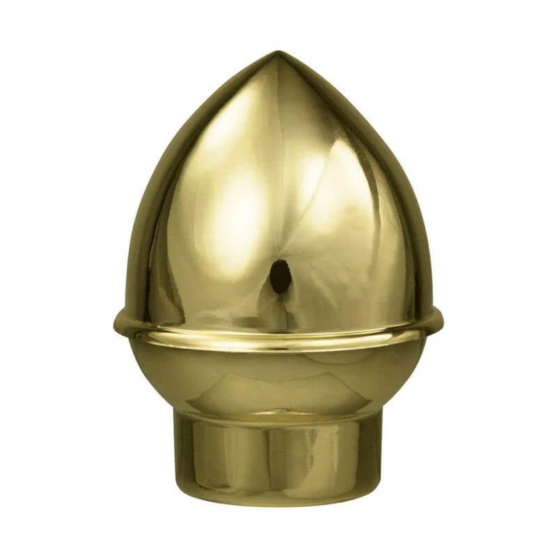 Gold Plastic Acorn Ornament - Action Flag