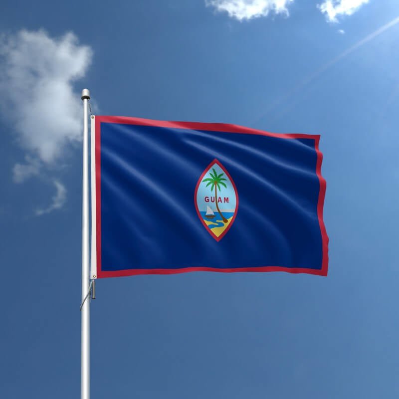 Guam Nylon Outdoor Flag - Action Flag