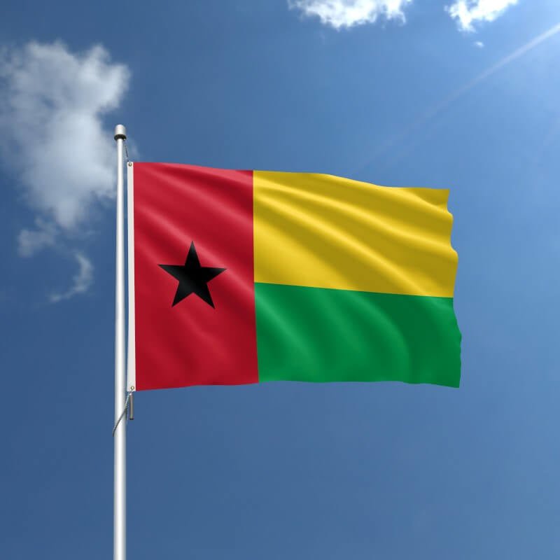 Guinea - Bissau Nylon Outdoor Flag - Action Flag