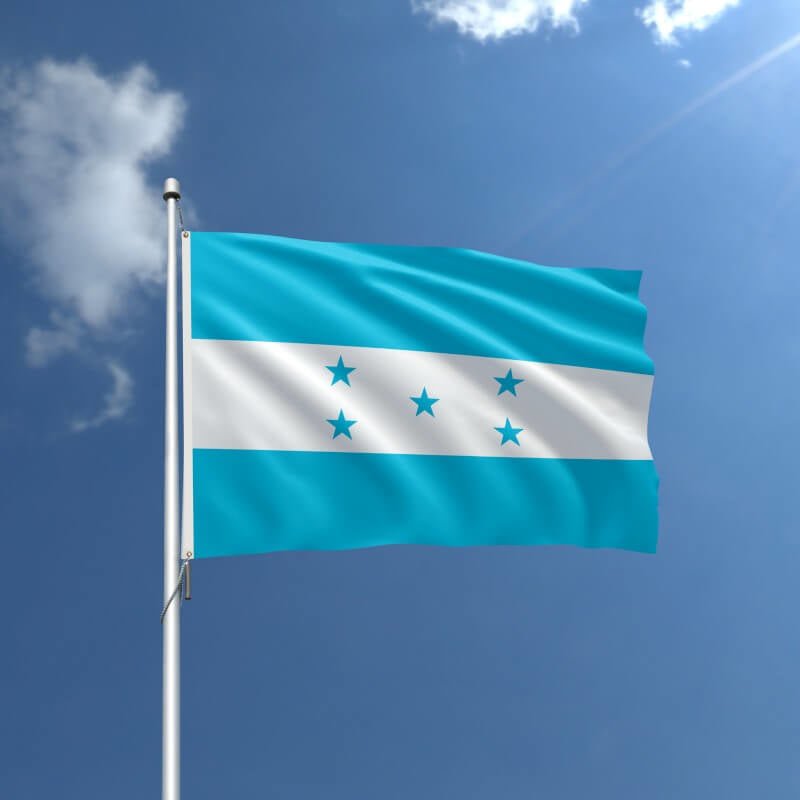 Honduras Nylon Outdoor Flag - Action Flag