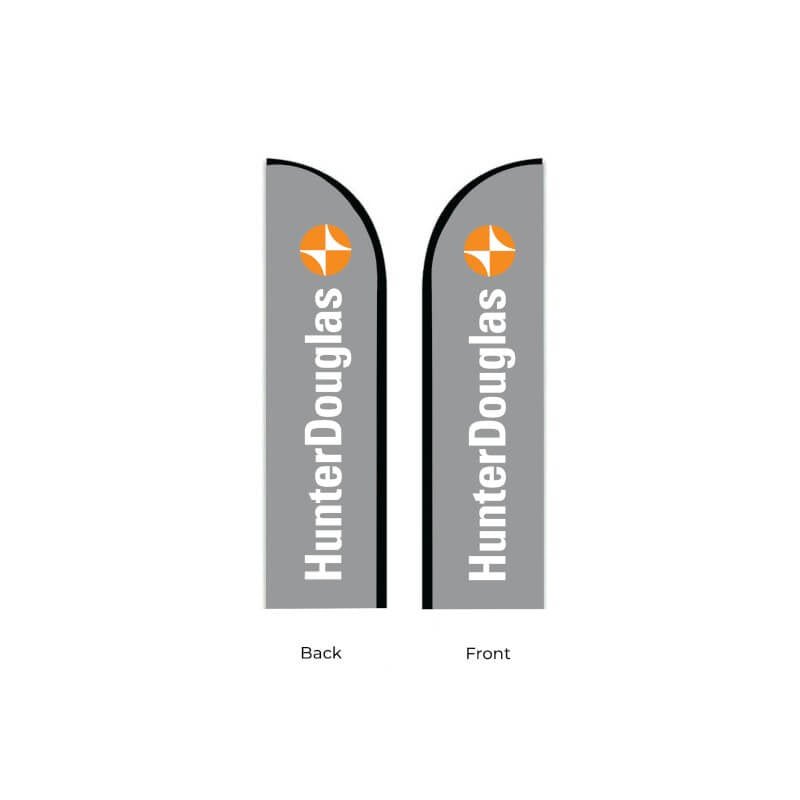 Hunter Douglas Replacement Blade Flag (NO POLE KIT) - Double Sided - Action Flag