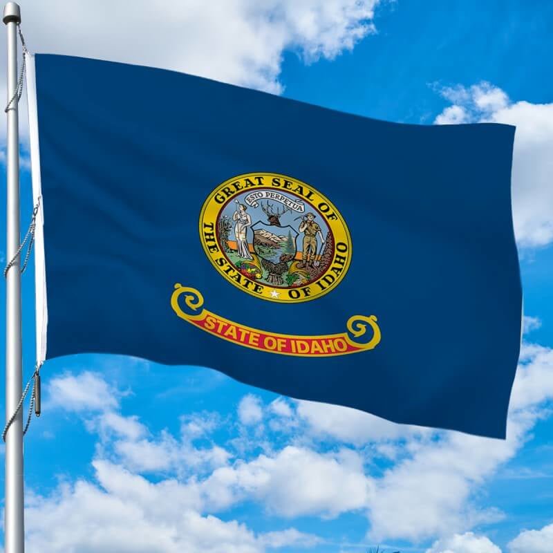 Idaho Heavy Weight Poly - Max Outdoor Flag - Action Flag