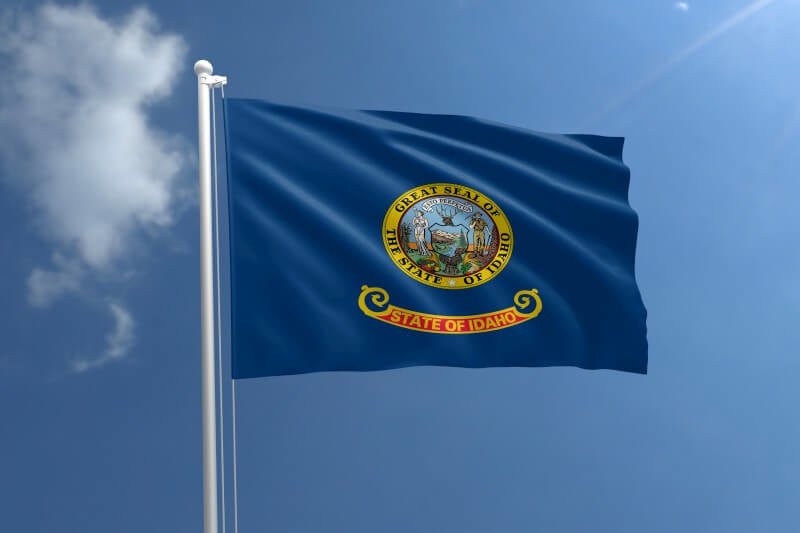 Idaho Nylon Outdoor Flag - Action Flag