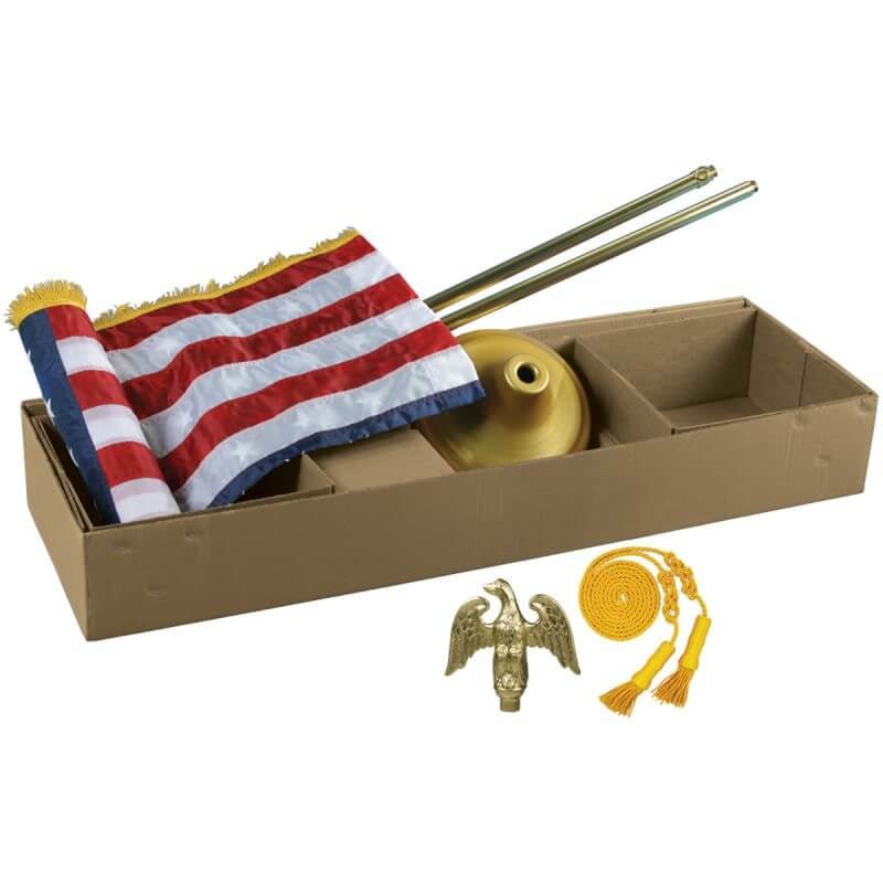 Indoor Flag Set Storage Box - Action Flag