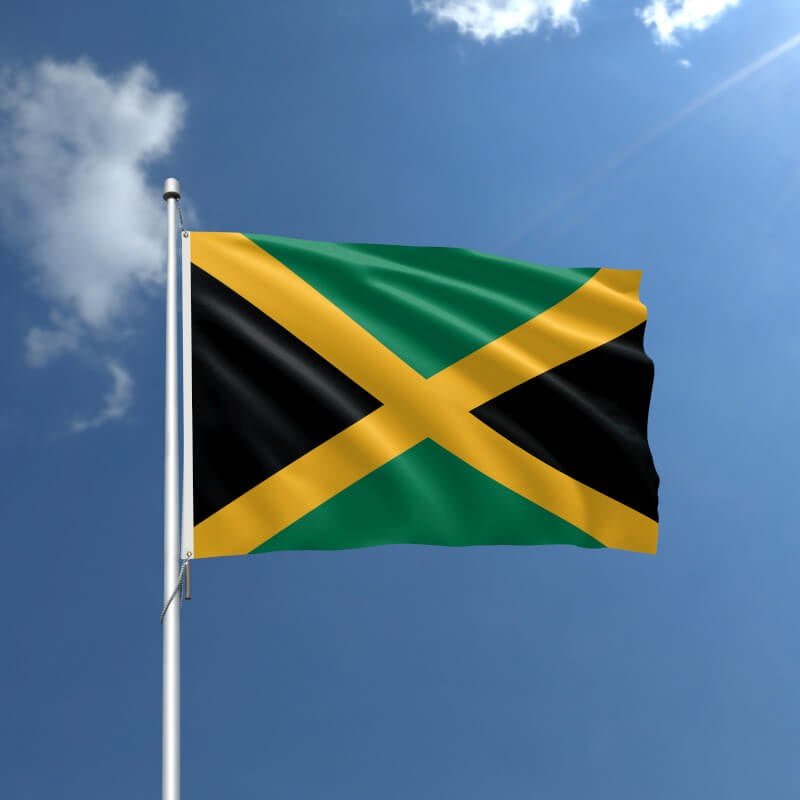 Jamaica Nylon Outdoor Flag - Action Flag