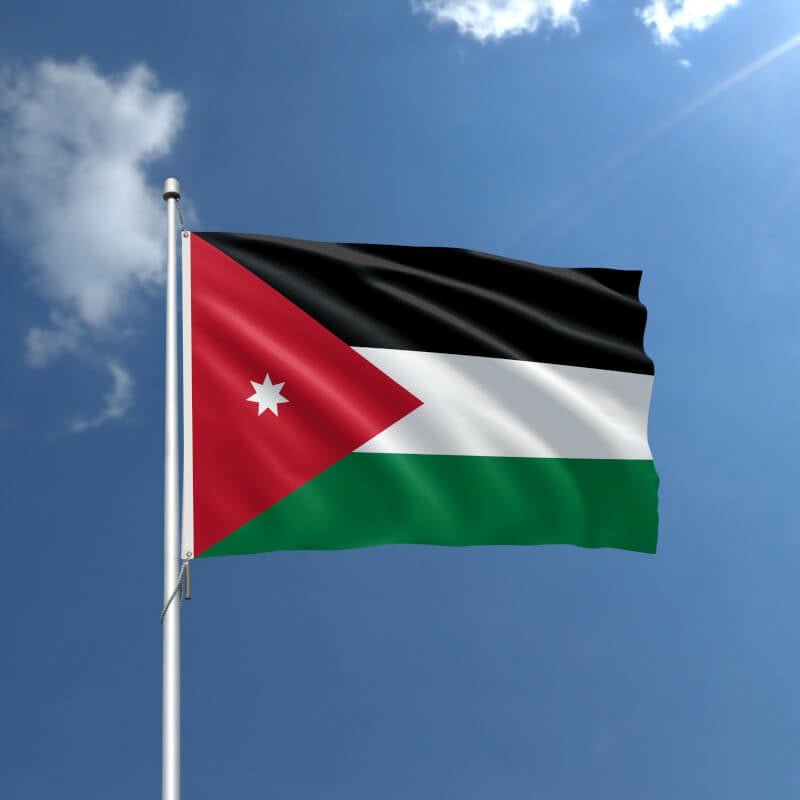 Jordan Nylon Outdoor Flag - Action Flag