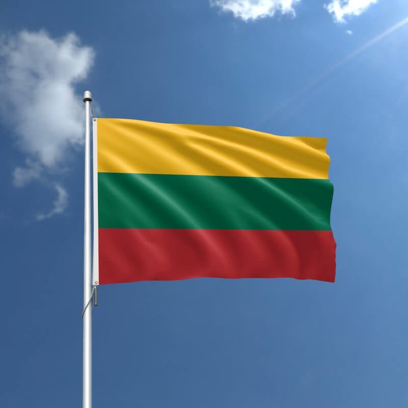 Lithuania Nylon Outdoor Flag - Action Flag