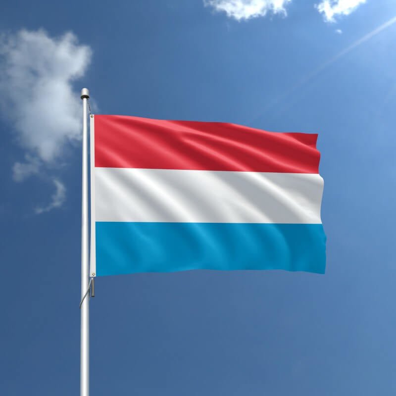 Luxembourg Nylon Outdoor Flag - Action Flag