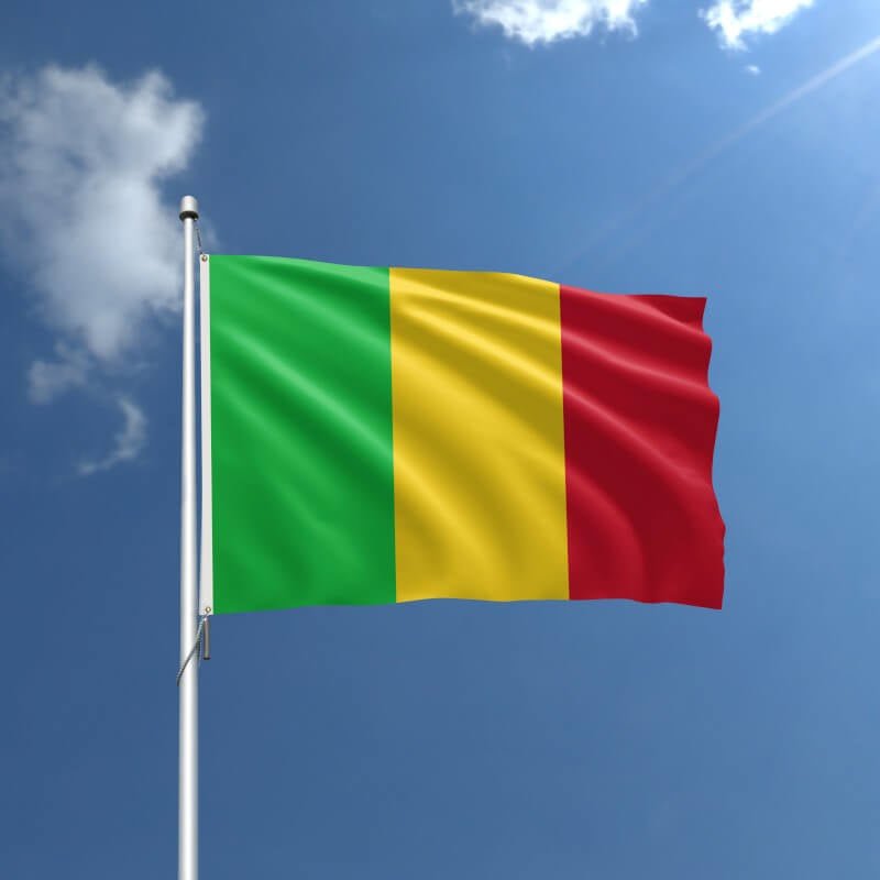 Mali Nylon Outdoor Flag - Action Flag