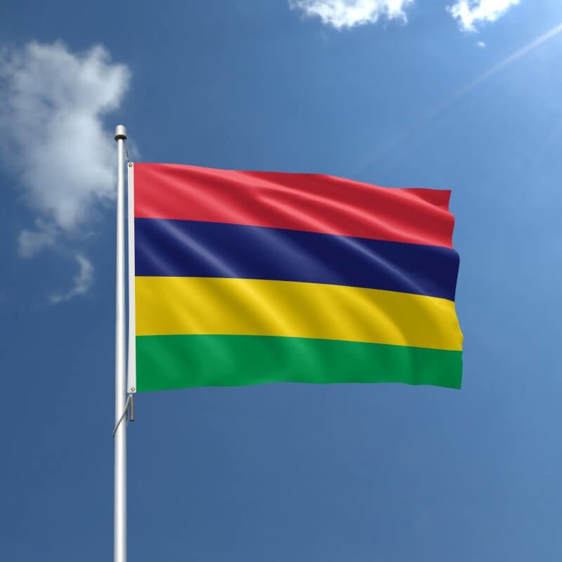 Mauritius Nylon Outdoor Flag - Action Flag