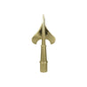 Metal Army Spear Indoor Flagpole Ornament With Ferrule - Action Flag