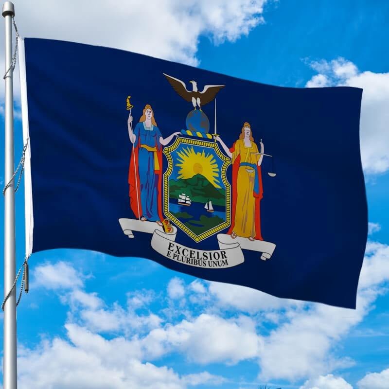 New York Heavy Weight Poly - Max Outdoor Flag - Action Flag
