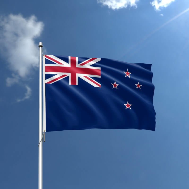 New Zealand Nylon Outdoor Flag - Action Flag
