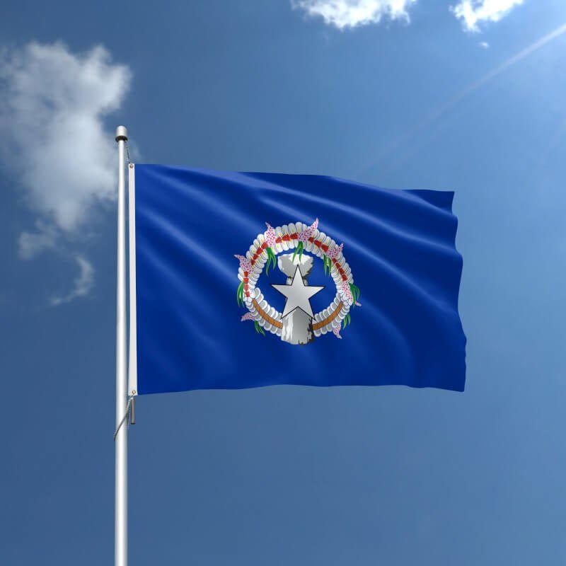 Northern Marianas Nylon Outdoor Flag - Action Flag