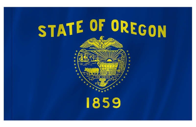 Oregon Nylon Indoor/Outdoor Flag with Sleeve - Action Flag