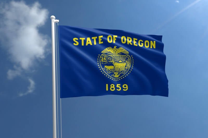 Oregon Nylon Outdoor Flag - Action Flag