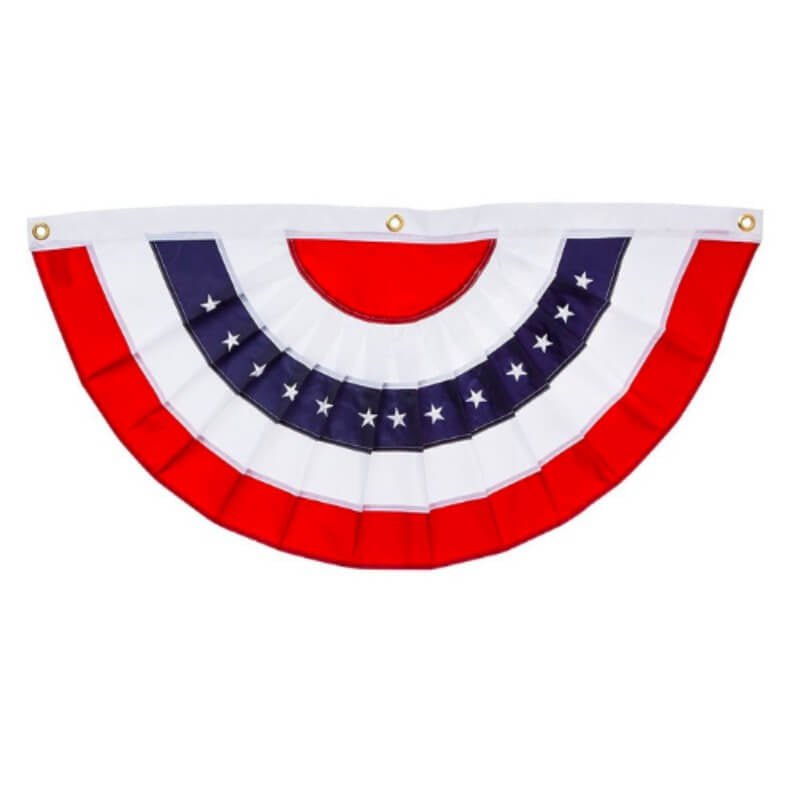 Poly Cotton Illusion Fan - Action Flag