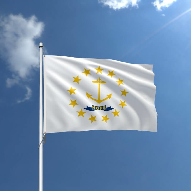 Rhode Nylon Outdoor Flag - Action Flag