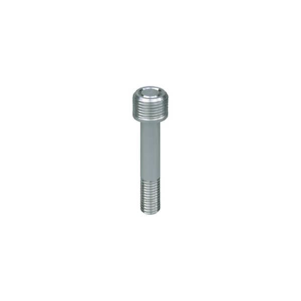 Silver Aluminum Spindle - Action Flag