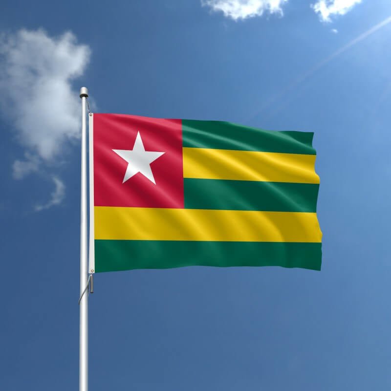 Togo Nylon Outdoor Flag - Action Flag