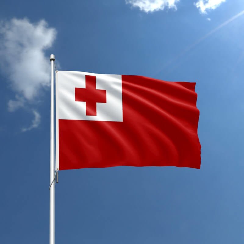 Tonga Nylon Outdoor Flag - Action Flag