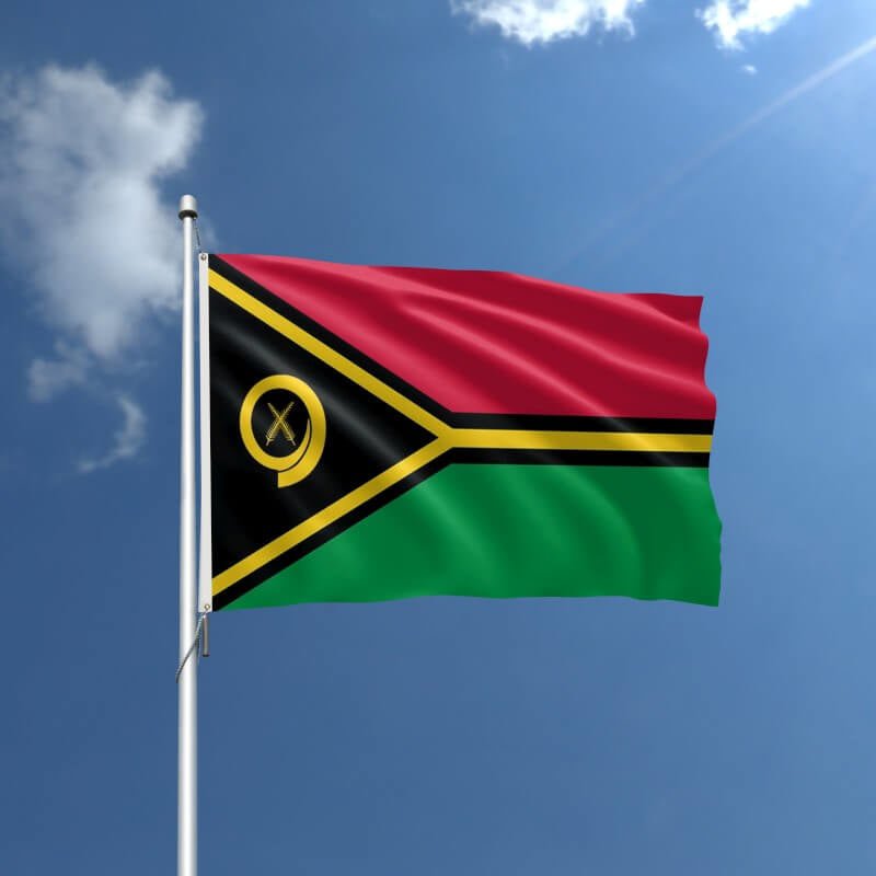 Vanuatu Nylon Outdoor Flag - Action Flag