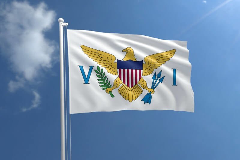 Virgin Islands Nylon Outdoor Flag - Action Flag